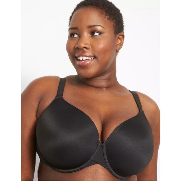 Cacique Other - Cacique Black Lined Underwire Bra Size 42D